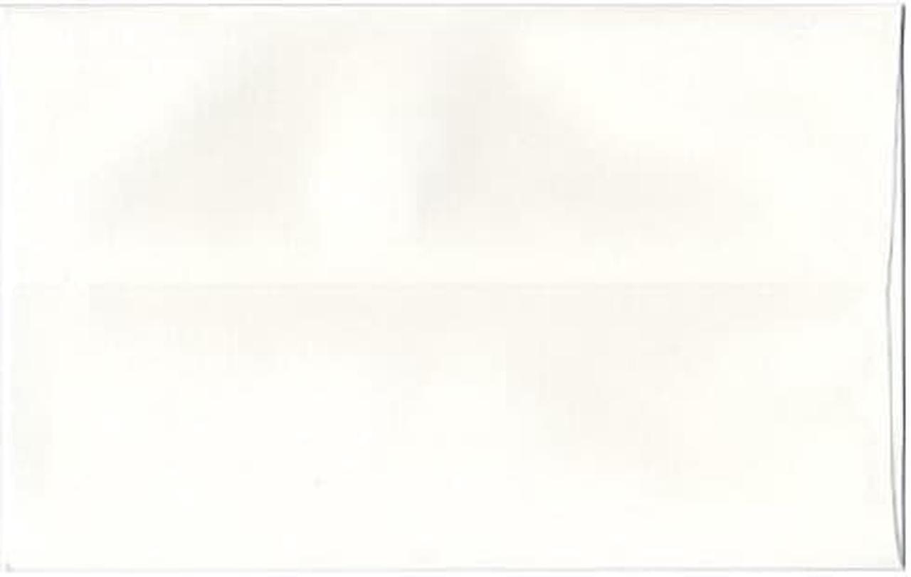 Main image of JAM Paper® A10 (6 x 9 1/2) Strathmore Paper Envelope  - Bright White Wove -  25 envelopes per pack