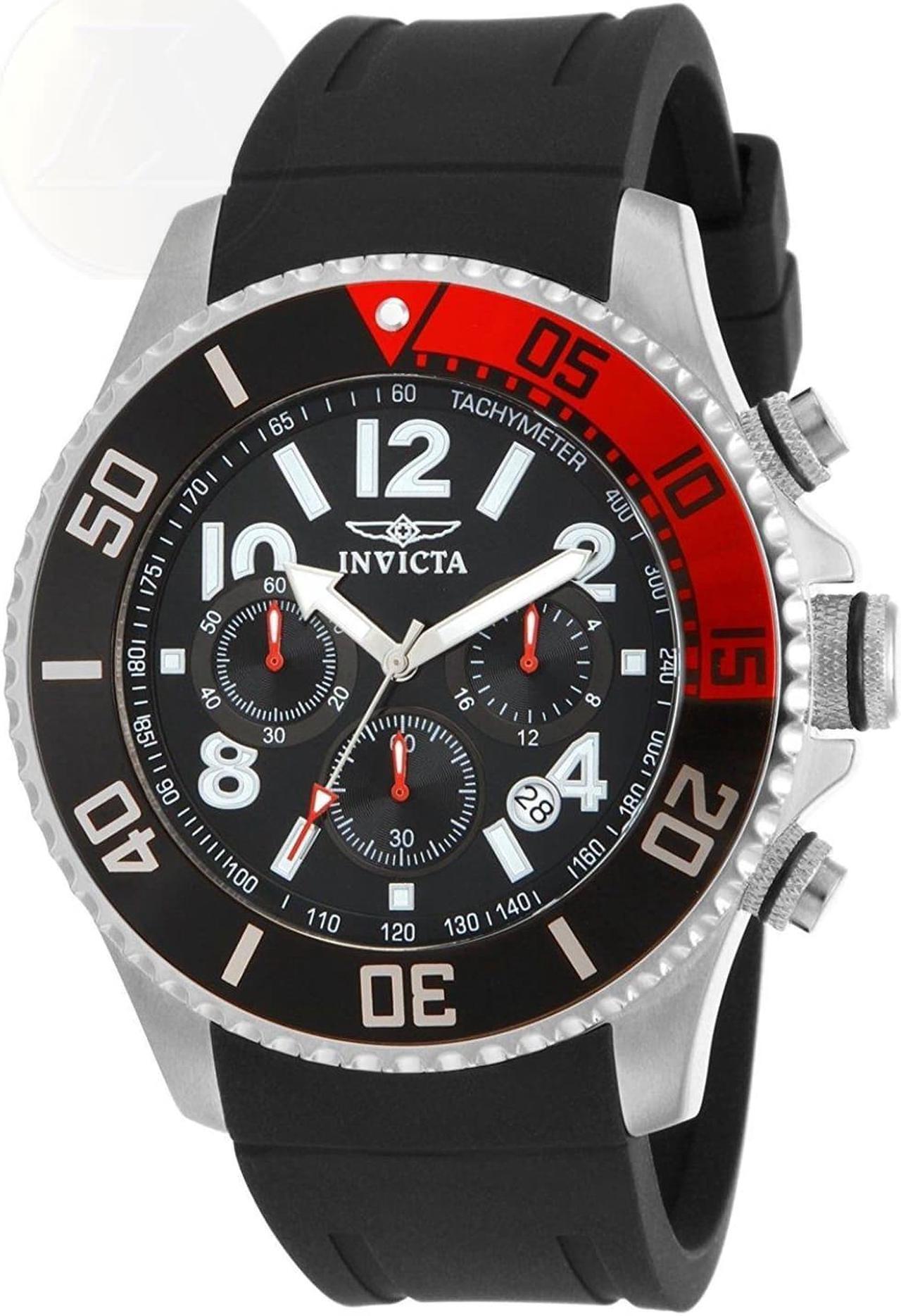 Alt view image 5 of 9 - Men's Pro Diver Black Dial Black Polyurethane