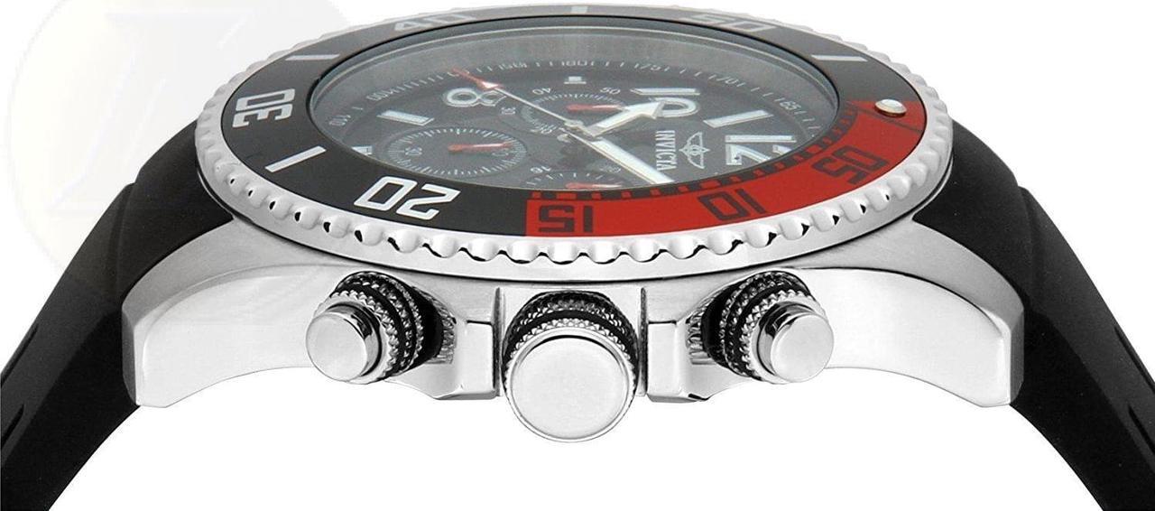 Alt view image 3 of 9 - Men's Pro Diver Black Dial Black Polyurethane