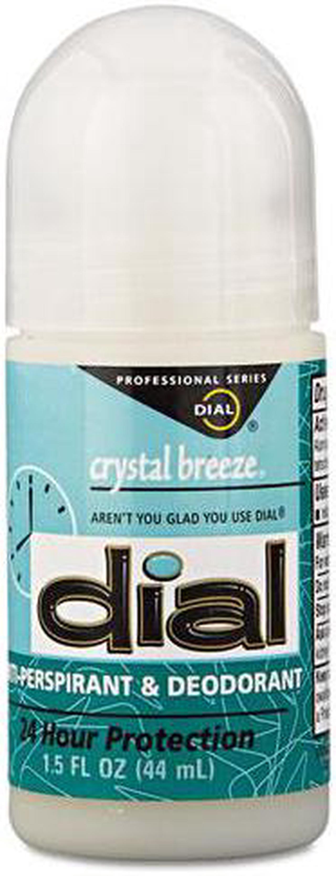 Alt view image 2 of 3 - Anti-Perspirant Deodorant, Crystal Breeze, 1.5 oz, Roll-On