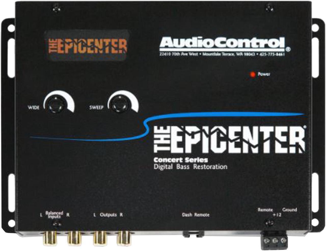 Alt view image 8 of 19 - AUDIOCONTROL EPICENTERBLACK Bass processor - black - Concert Series