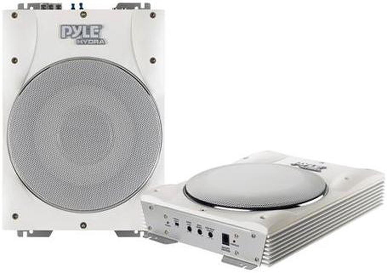 Main image of PYLE MARINE AUDIO PLMRBS10 NEW 10" 1000W SLIM POWERED AMPLIFIER SUBWOOFER SYSTEM