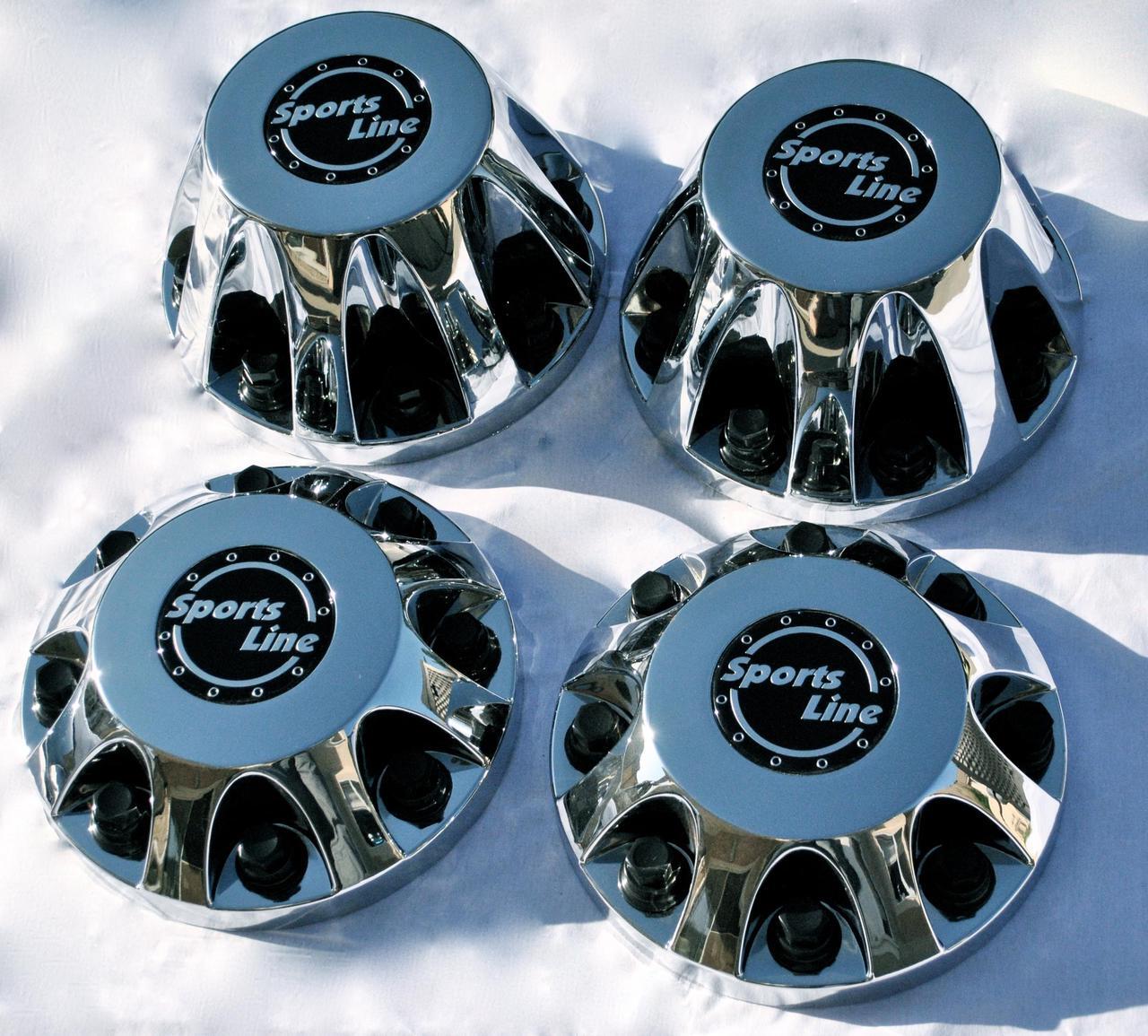 Alt view image 2 of 4 - 17" Stainless Steel Dually Wheel Simulator Set for 2011~Current GM/Chevy 3500HD