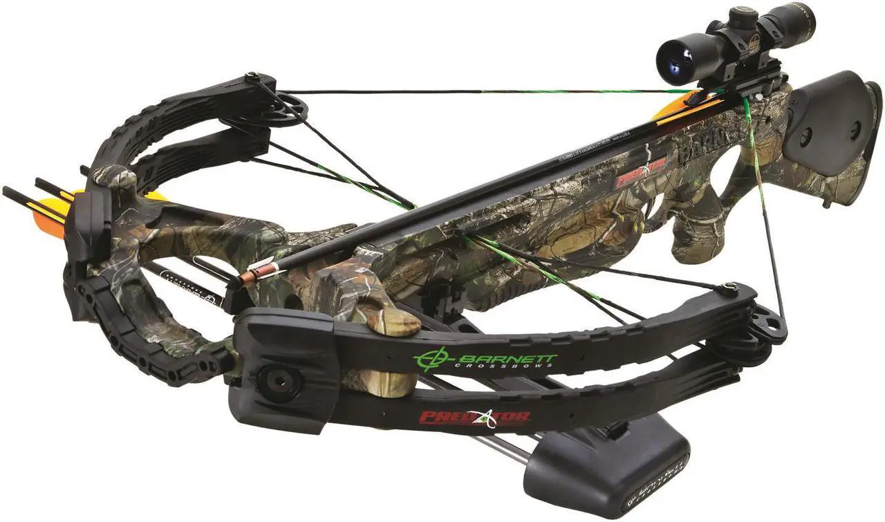 Main image of Barnett 78015 Predator AVI Crossbow Package 4x32 Scope Quiver Bolts