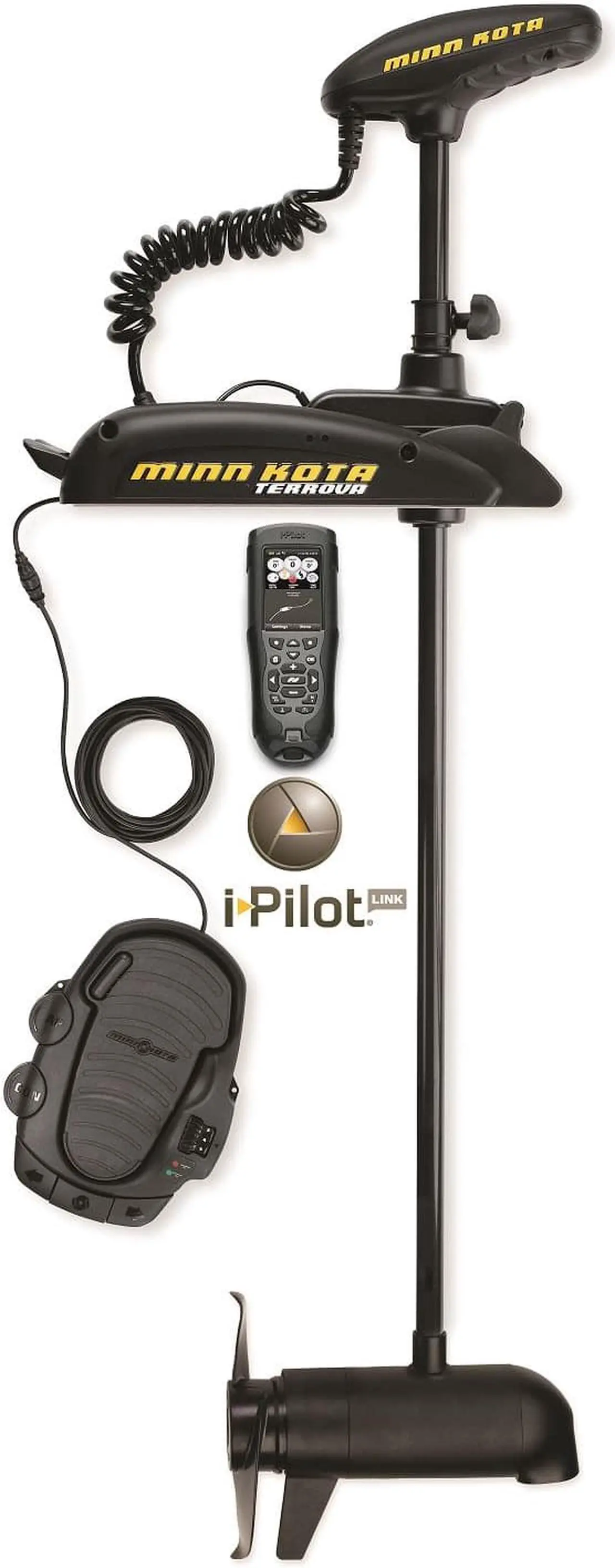 Alt view image 12 of 15 - MINN KOTA 1358865 Minn kota terrova 80/us2/i-pilot w/foot control - 24v-80lb-60