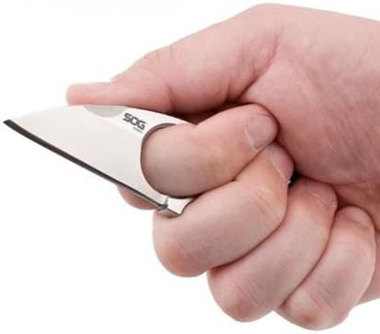 Alt view image 3 of 10 - SOG Snarl Fixed Blade Knife JB01K-CP