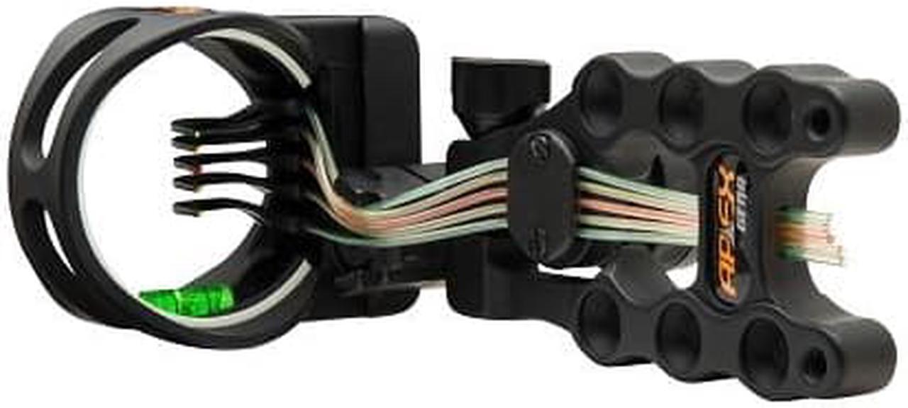 Alt view image 2 of 3 - Apex AG1515BKS Accu-Strike Bow Sight 5-Pin