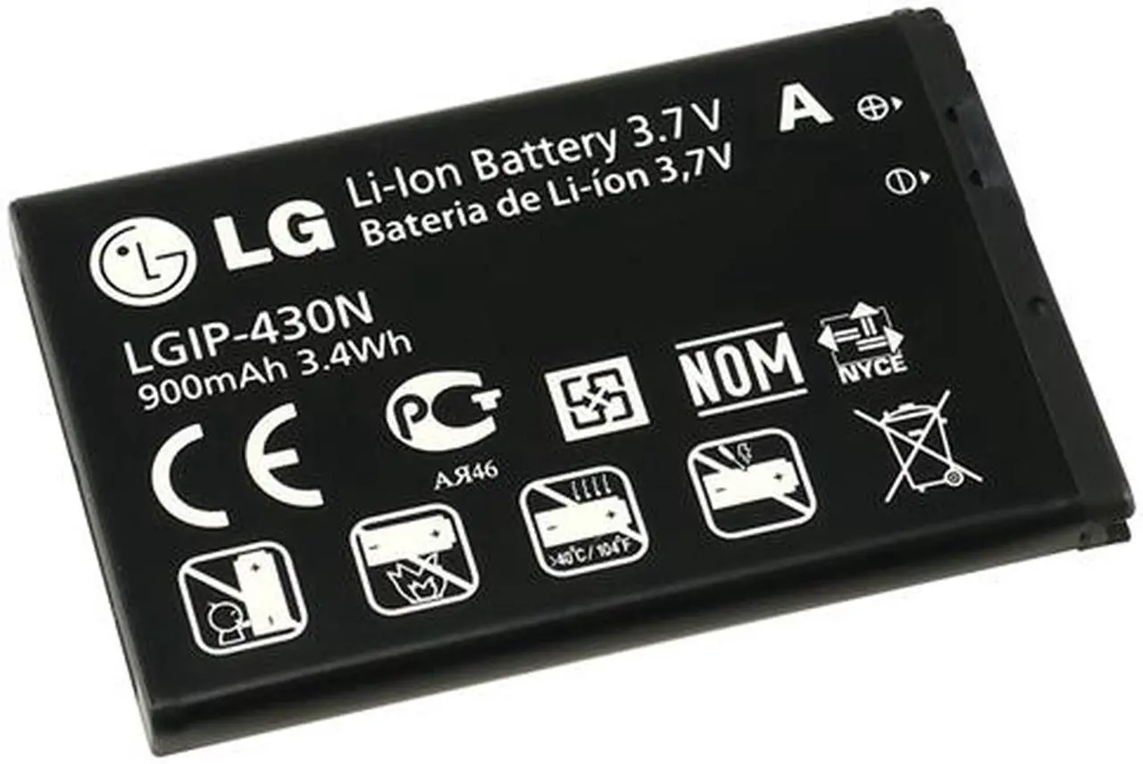 Alt view image 2 of 7 - LG OEM LGIP-430N BATTERY FOR IMPRINT MN240 WINE II
