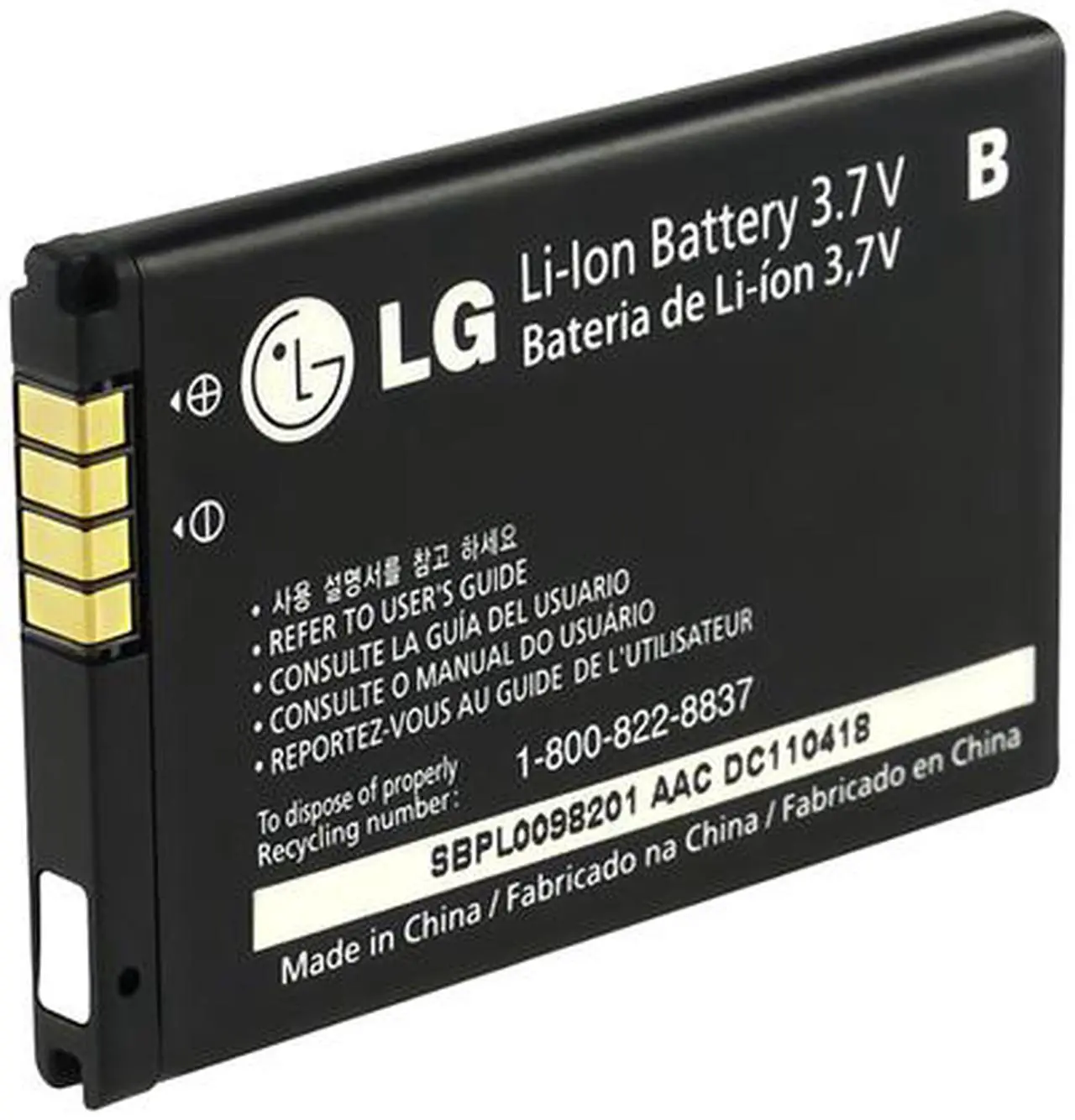 Alt view image 4 of 7 - LG OEM LGIP-430N BATTERY FOR IMPRINT MN240 WINE II