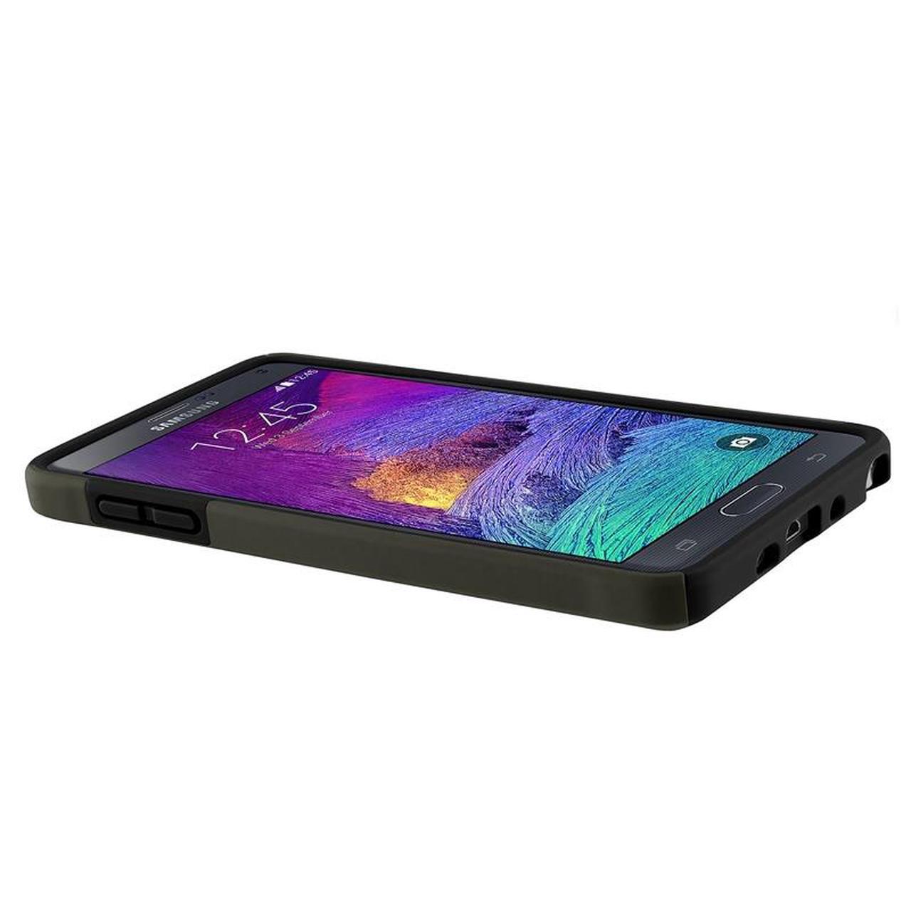Alt view image 6 of 8 - Samsung Galaxy Note 4 Thunder Gray Incipio DualPro Case SA-579-GRY