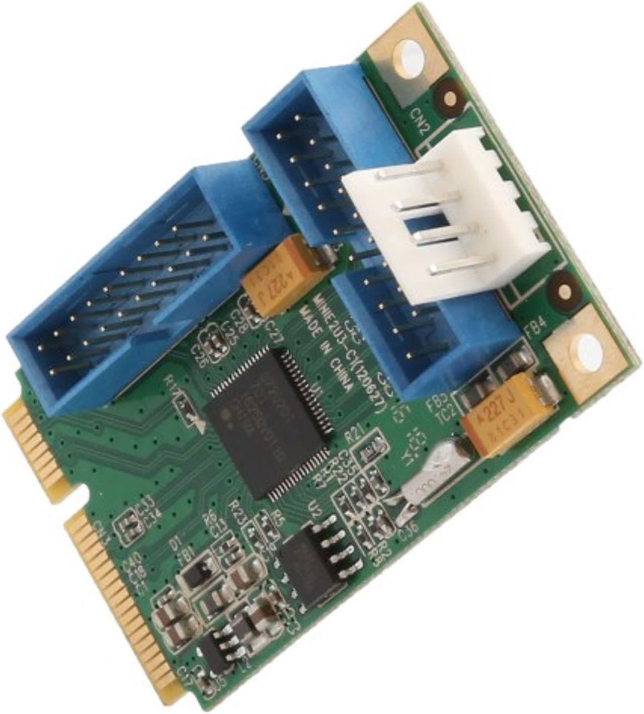 Alt view image 7 of 17 - SYBA SD-MPE20215 Mini Pci-Express 2.0 4-Port Usb3.0 Card