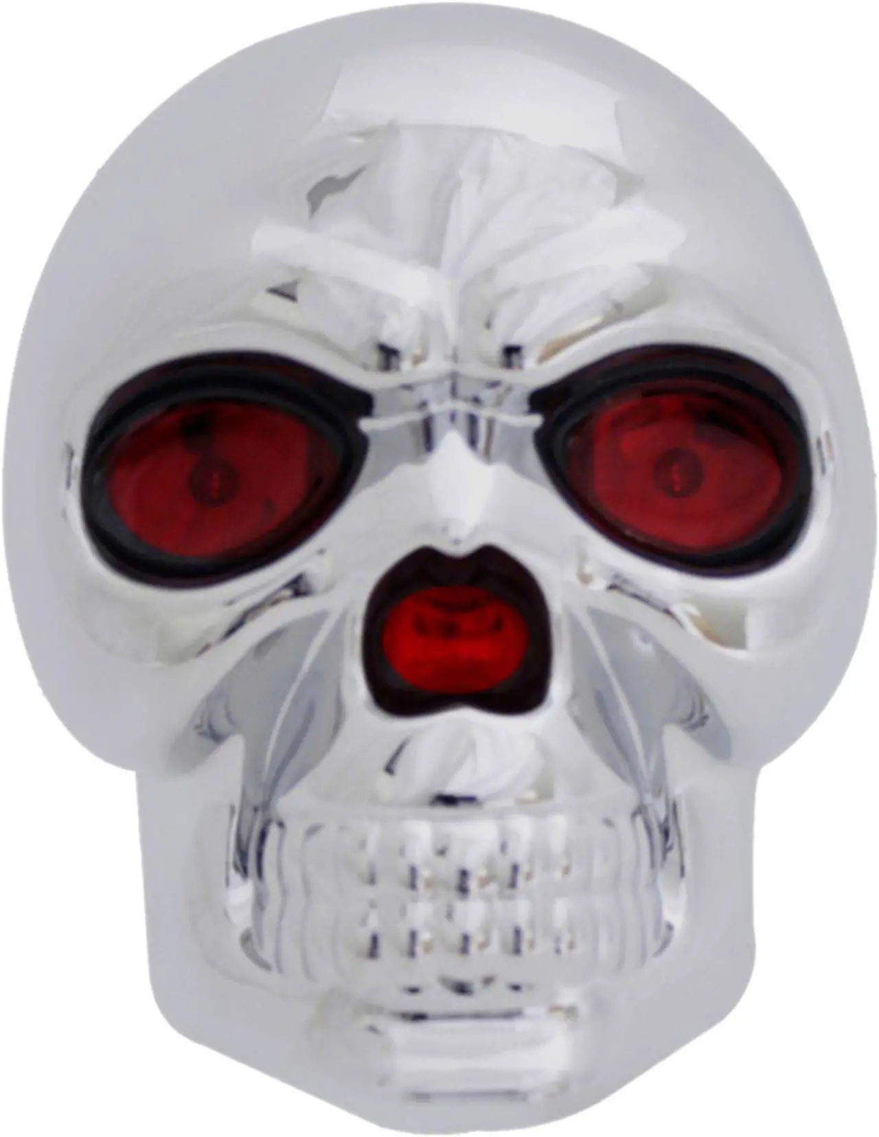 Main image of Bully Skull LED Brake Light Tow Hitch Cover Fits 1.25 and 2 inches