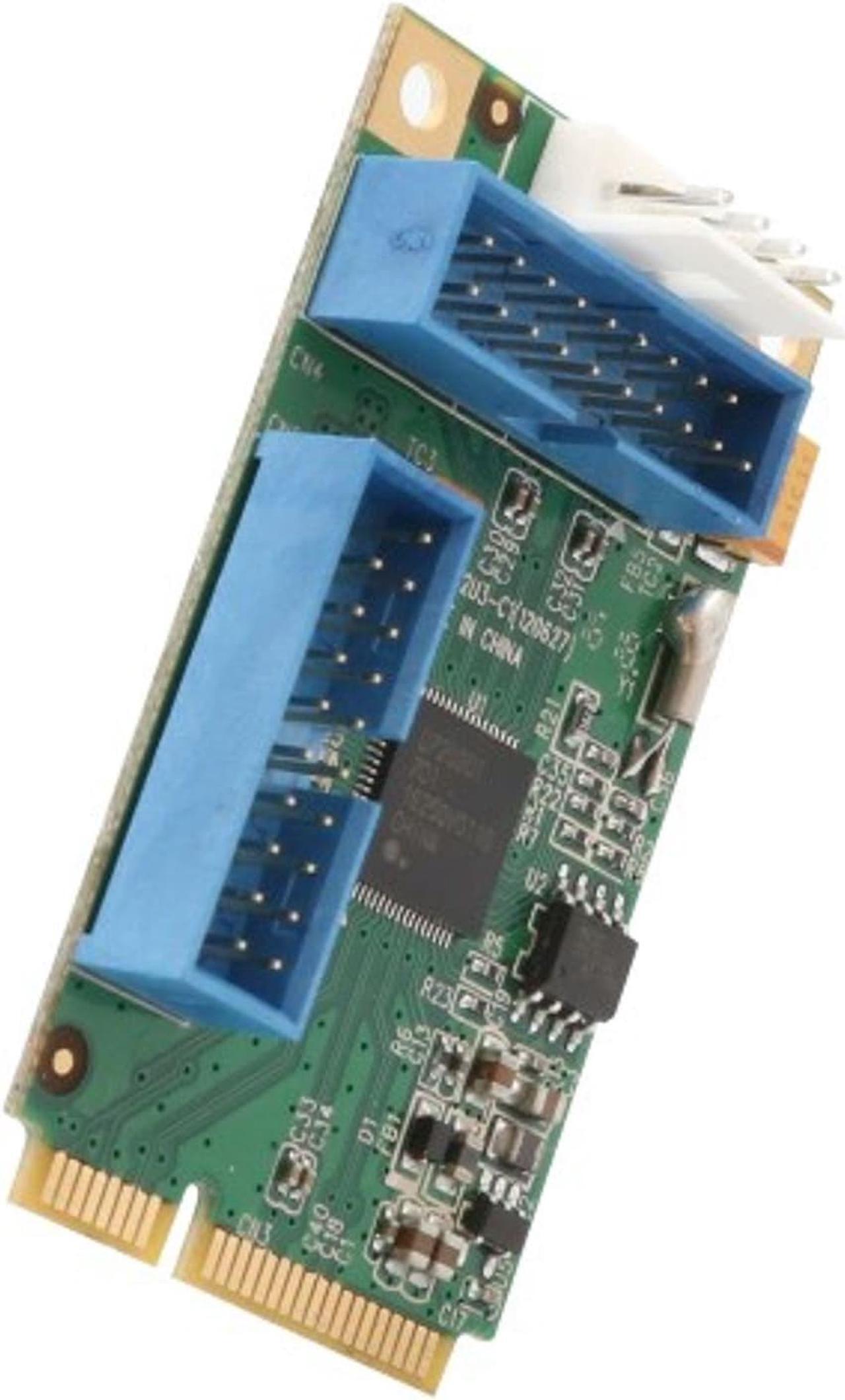 Alt view image 8 of 17 - SYBA SD-MPE20215 Mini Pci-Express 2.0 4-Port Usb3.0 Card