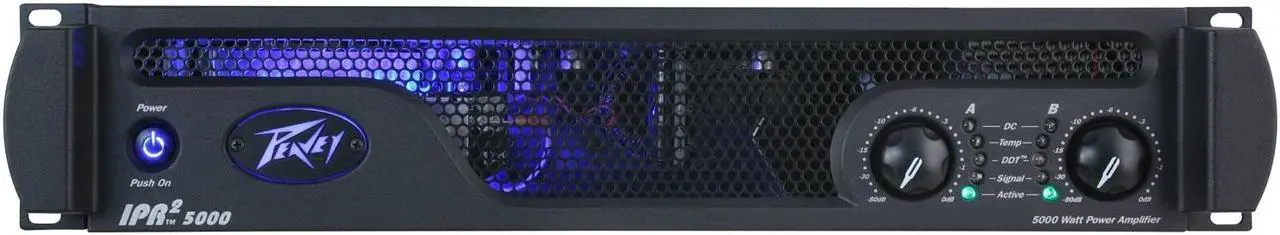 Alt view image 6 of 6 - Peavey IPR2 5000 Power Amplifier #03004350