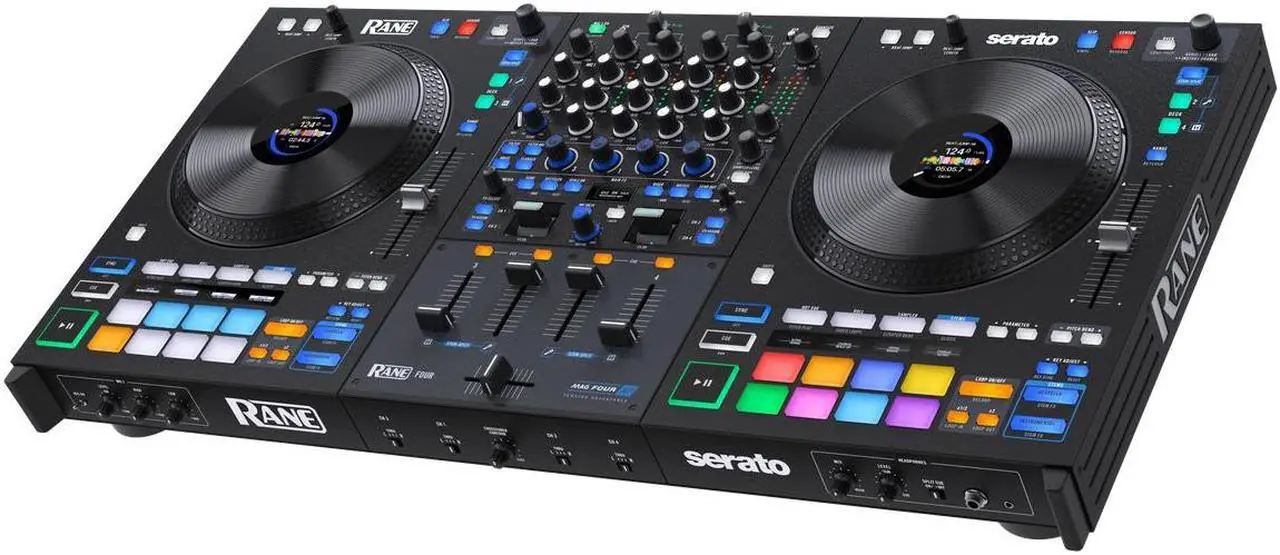 Alt view image 8 of 10 - RANE FOUR Advanced Four-Channel Stems DJ Controller Black