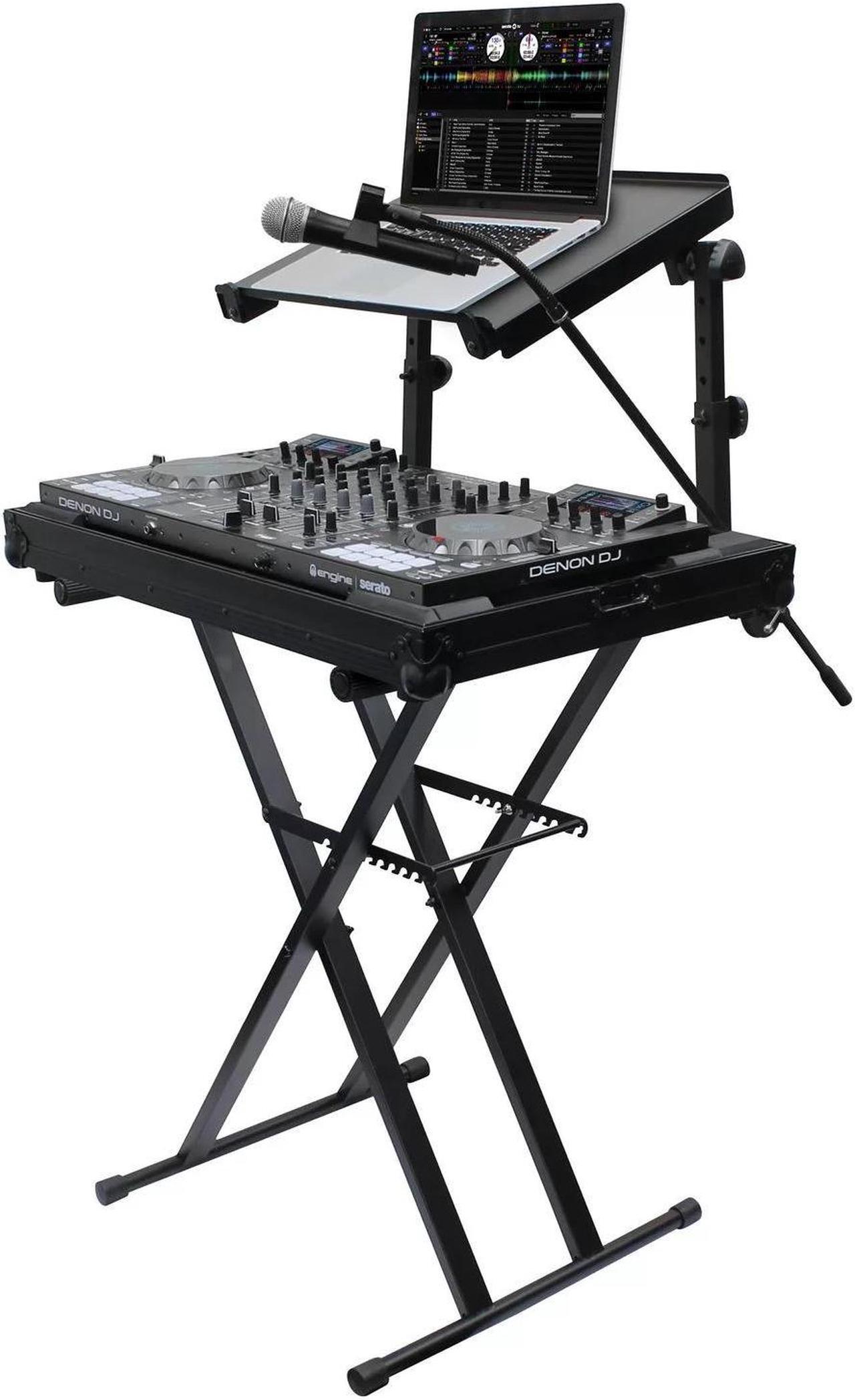 Alt view image 8 of 8 - odyssey ltbxs2mtcp 2tier dj xstand combo pack