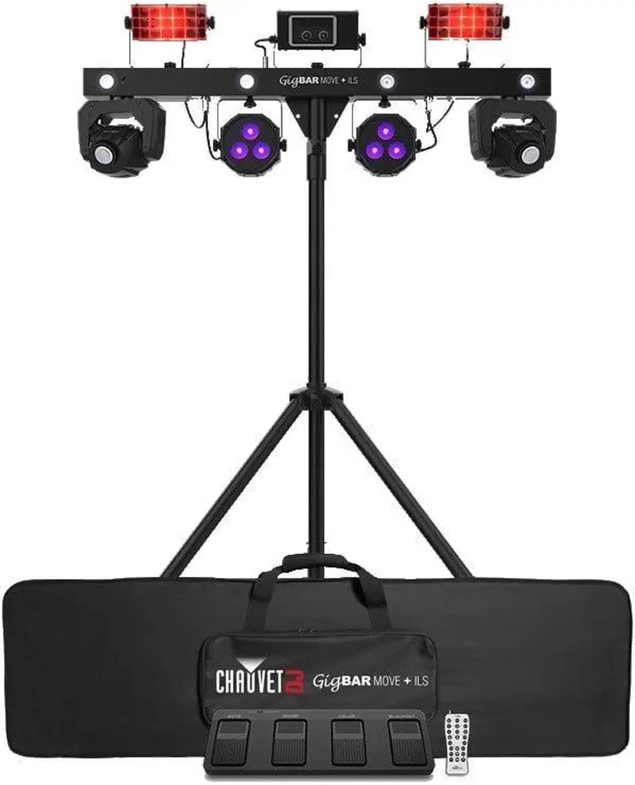 Main image of Chauvet DJ Gig Bar Move + ILS Package | GigBar + 10ft DMX Cable