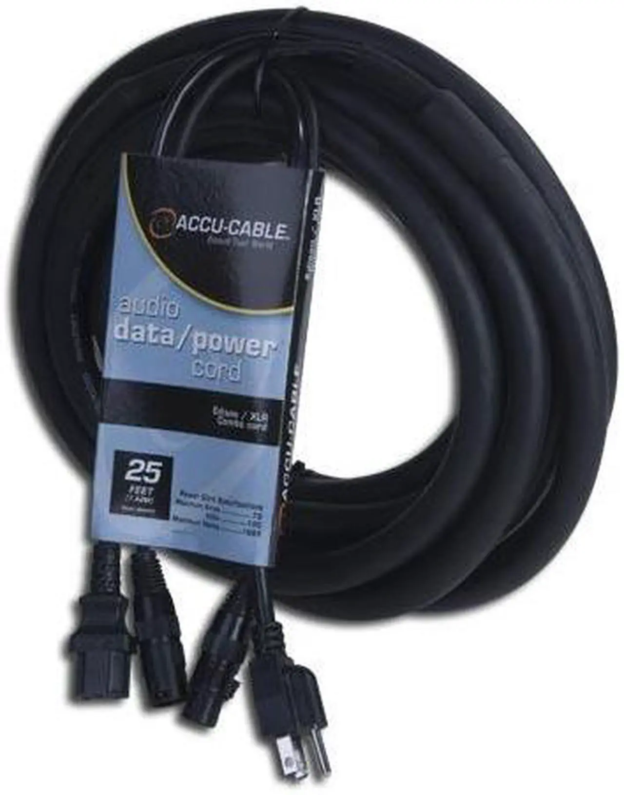 Main image of American Audio SKAC25 | 25ft XLR + IEC Combo Cable