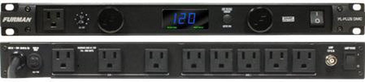 Alt view image 14 of 14 - Furman PL-Plus DMC 15-Amp Power Conditioner w/ Voltmeter & Ammeter