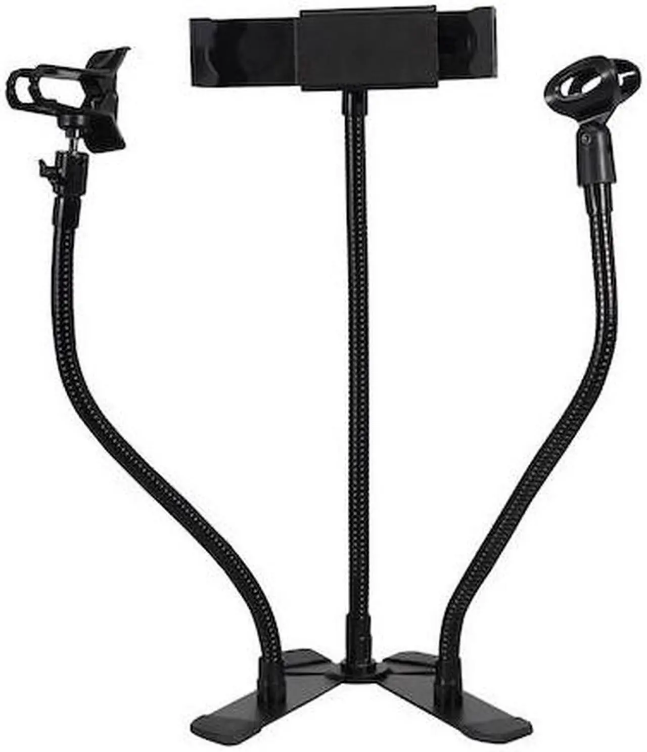 Alt view image 6 of 13 - ProX X-MOBITCP20 Mobi Buddy Hands Free Tablet Mobile Device Clip Kit DJ Cellphone holder Selfie Stick Table Stand Tripod Clamp and Case