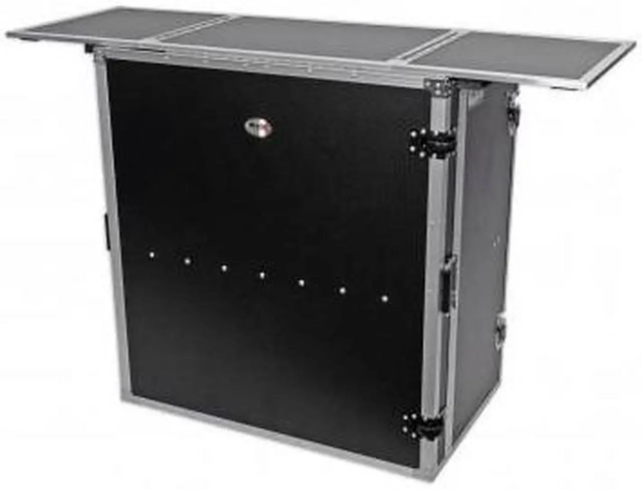 Alt view image 11 of 18 - prox transformer series fold away dj performance desk facade w/ wheels