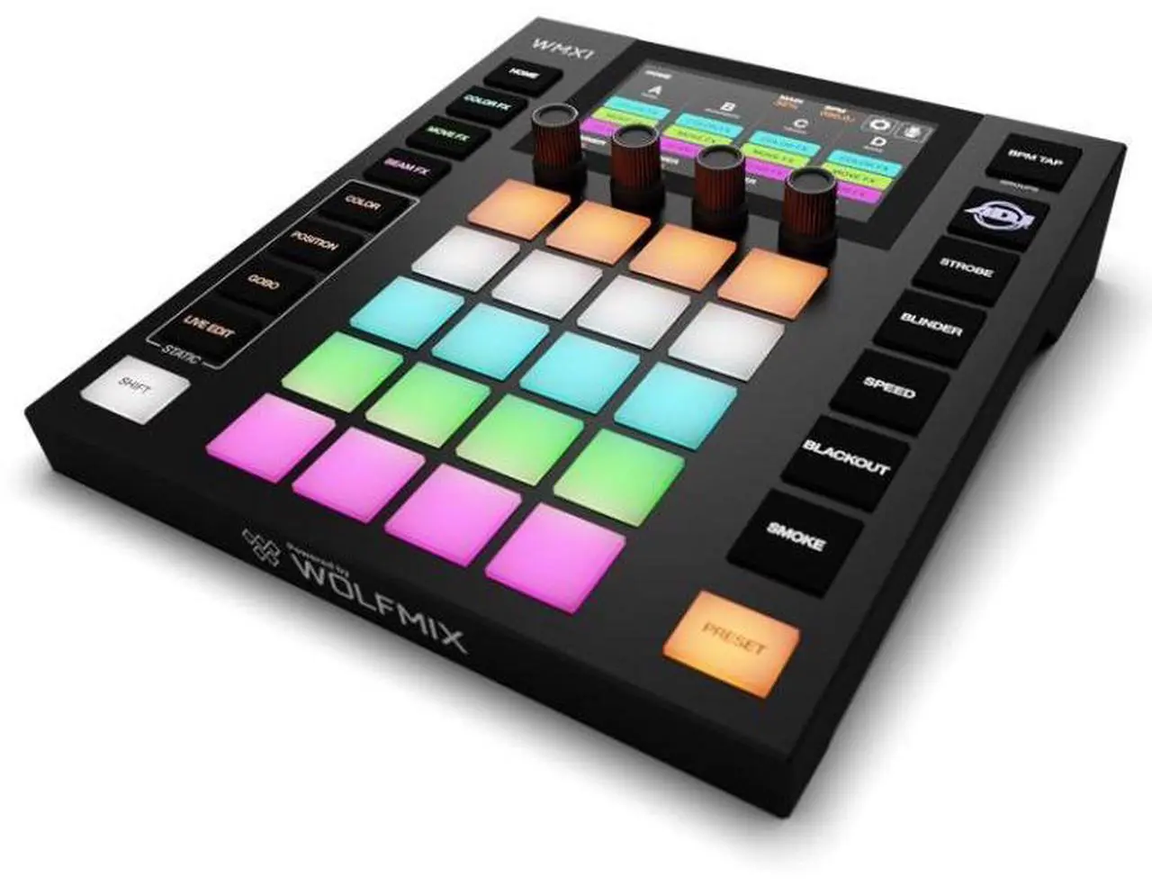 Alt view image 8 of 8 - ADJ WMX1 Mk2 Standalone DMX Lighting Controller