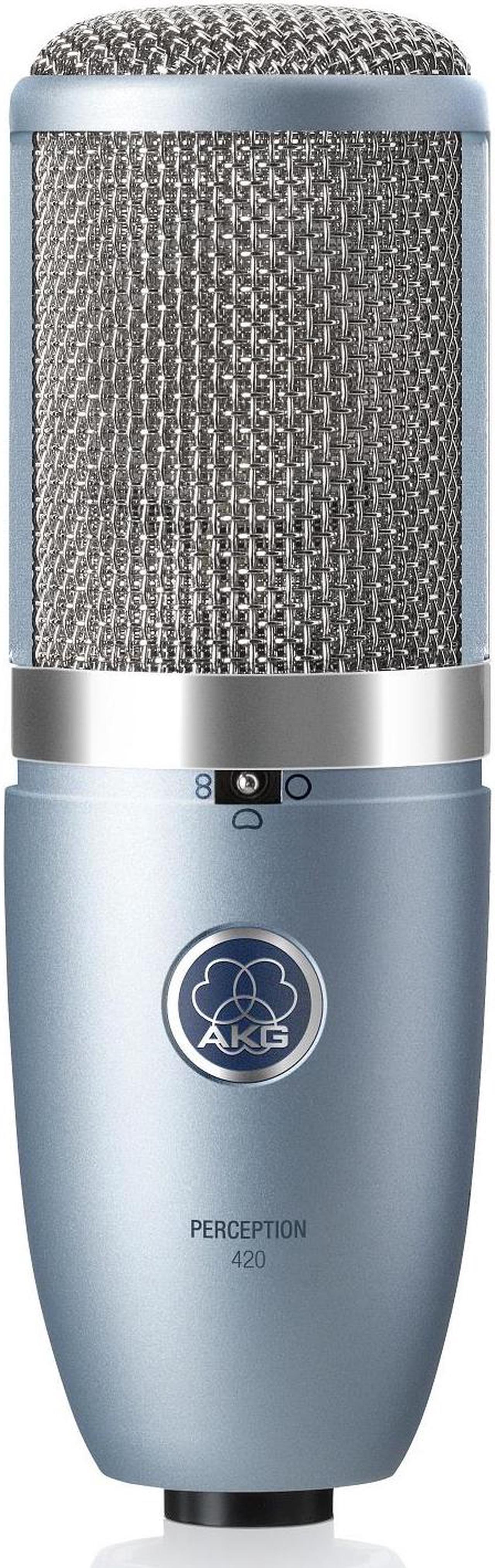 Alt view image 4 of 9 - AKG Perception 420 Multi-Pattern Studio Mic Condenser Microphone NEW