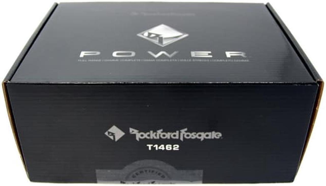 ROCKFORD FOSGATE T1462 NEW 4 X 6 INCHES 2 WAY CAR AUDIO FULL RANGE SPEAKER