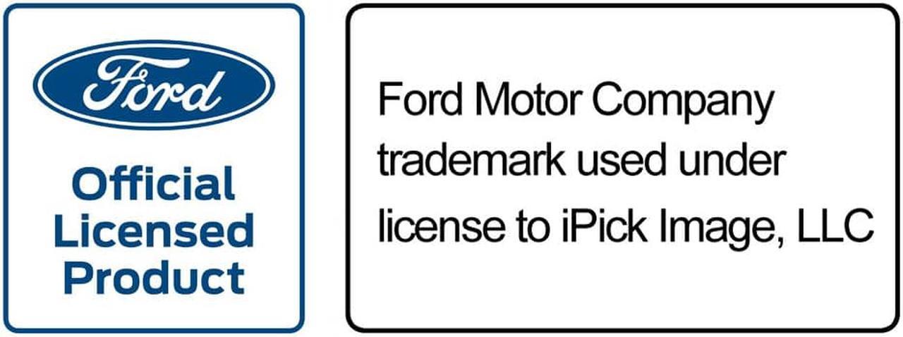 Alt view image 5 of 5 - Ford F150 FX4 Off Road Rectangular Brown Leather Key Chain