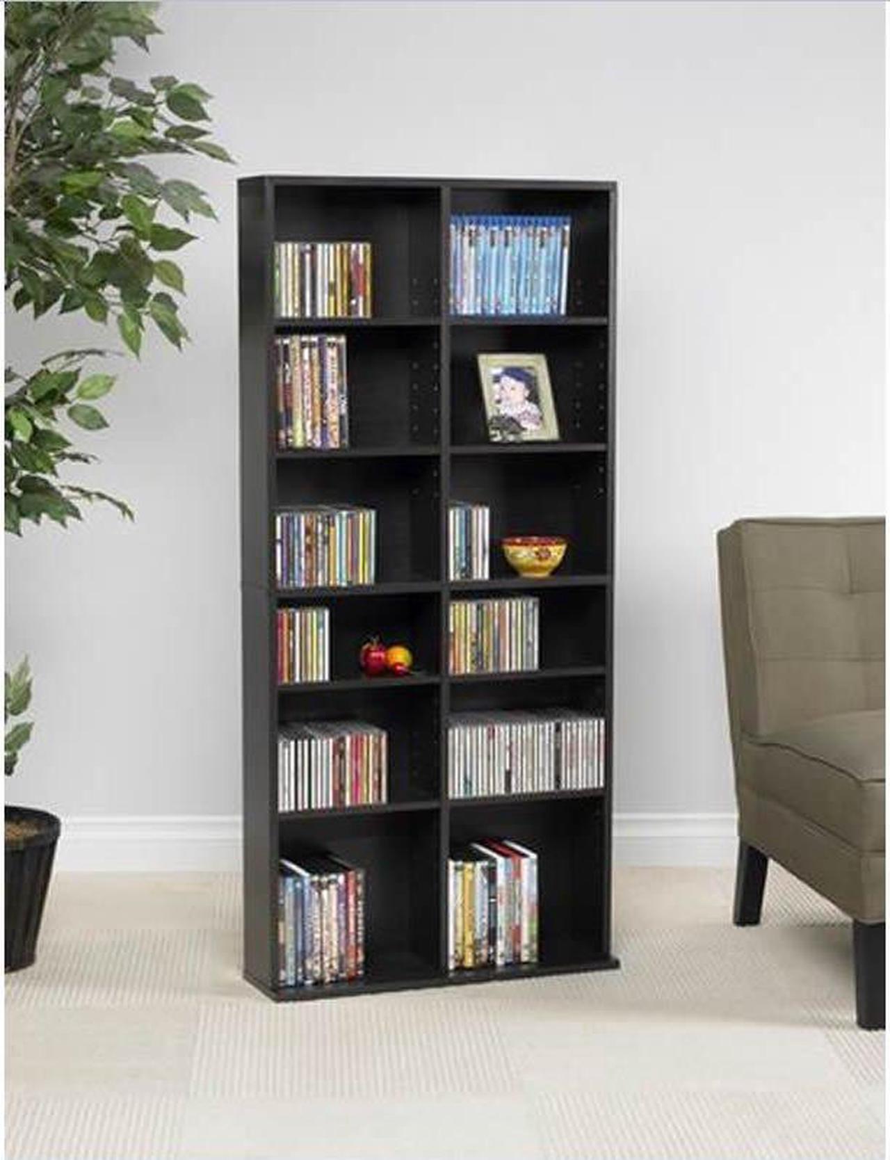 Alt view image 2 of 11 - Atlantic 38435719 Oskar 464 Media Cabinet - Espresso