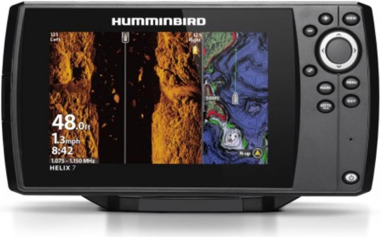 Alt view image 5 of 13 - HumminBird - 411080-1 - Humminbird 411080-1 HELIX 7 CHIRP MEGA SI GPS G3N Fishfinder with Bluetooth & Ethernet