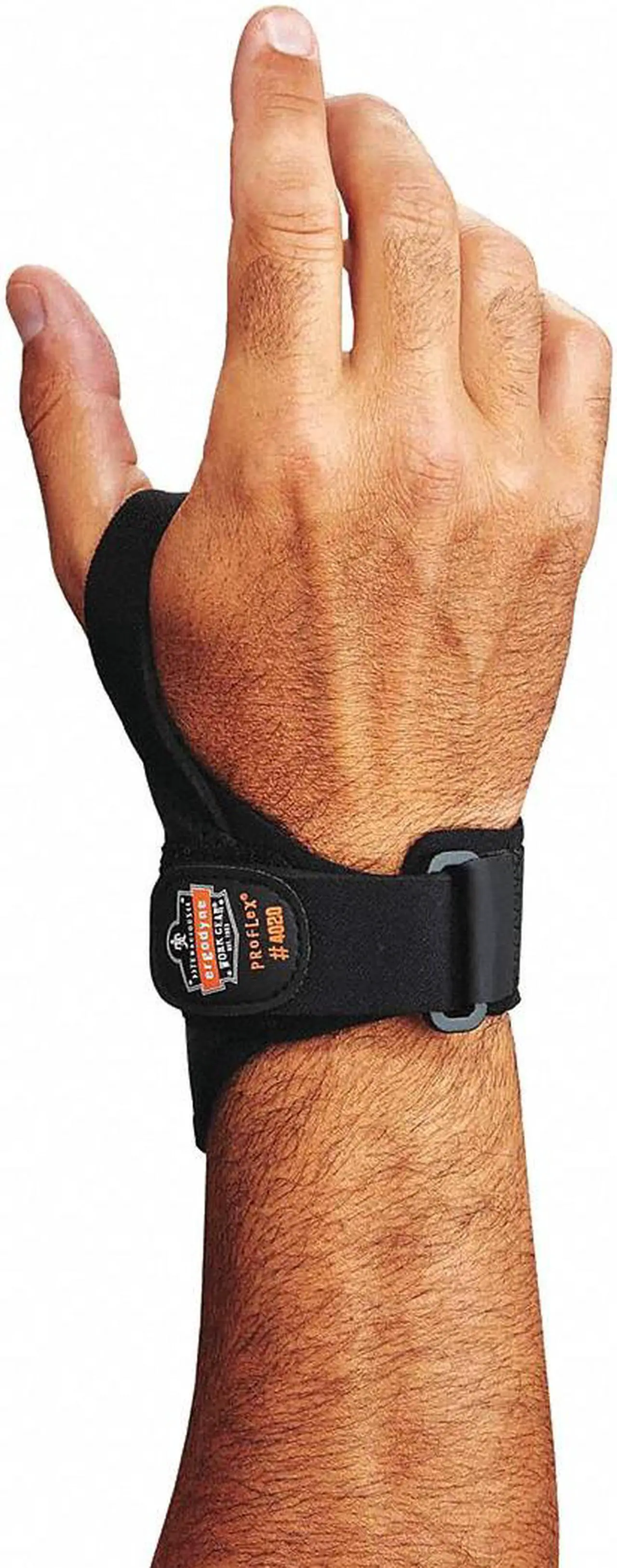 Alt view image 2 of 5 - ERGODYNE 4020 Wrist Support, 2XL, Left, Blue