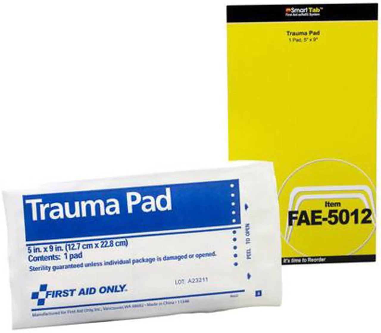 Main image of Trauma Pad, 5" x 9", 1/Each