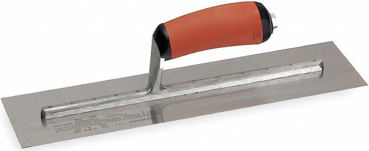 Main image of Concrete Finish Trowel, 14 In, Soft Grip