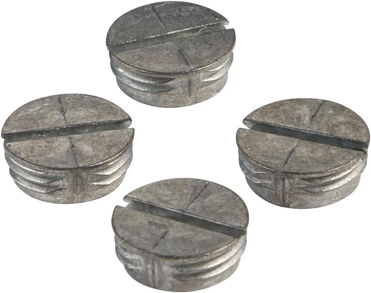Alt view image 2 of 4 - RACO 5269-0 Closure Plug, 0 Gangs, Zinc, Floor Box Type