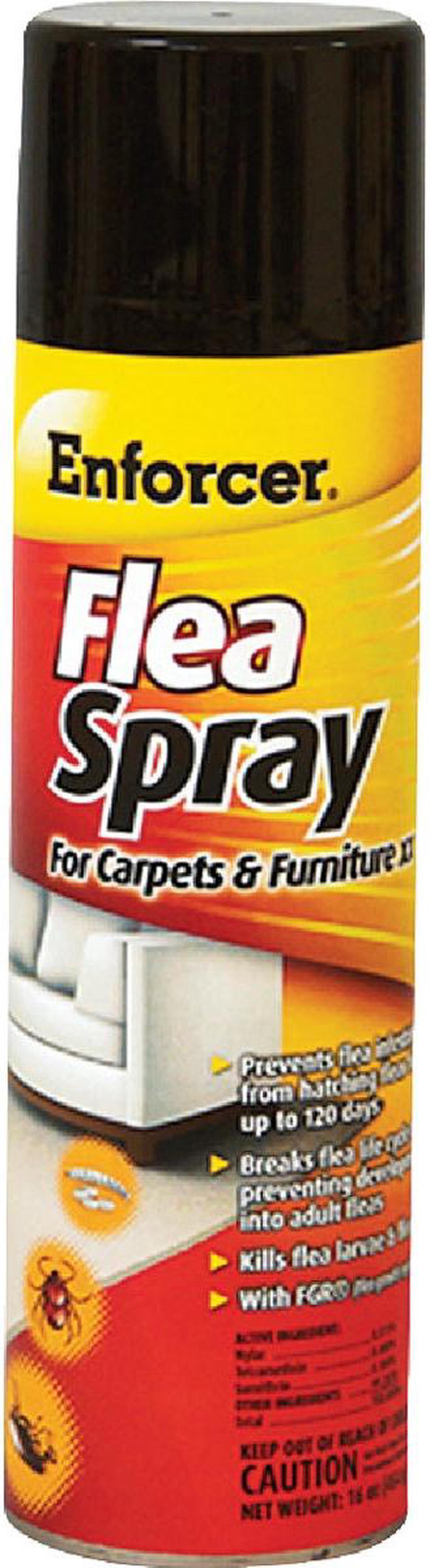 Main image of Enforcer 14 Oz. Aerosol Spray Tick & Flea Killer For Carpets And Furniture