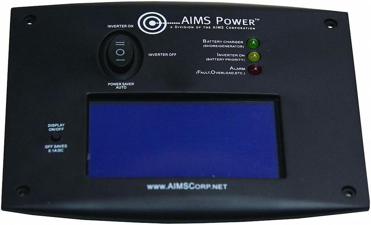 Alt view image 2 of 4 - aims power remotelf remote switch with lcd monitoring screen