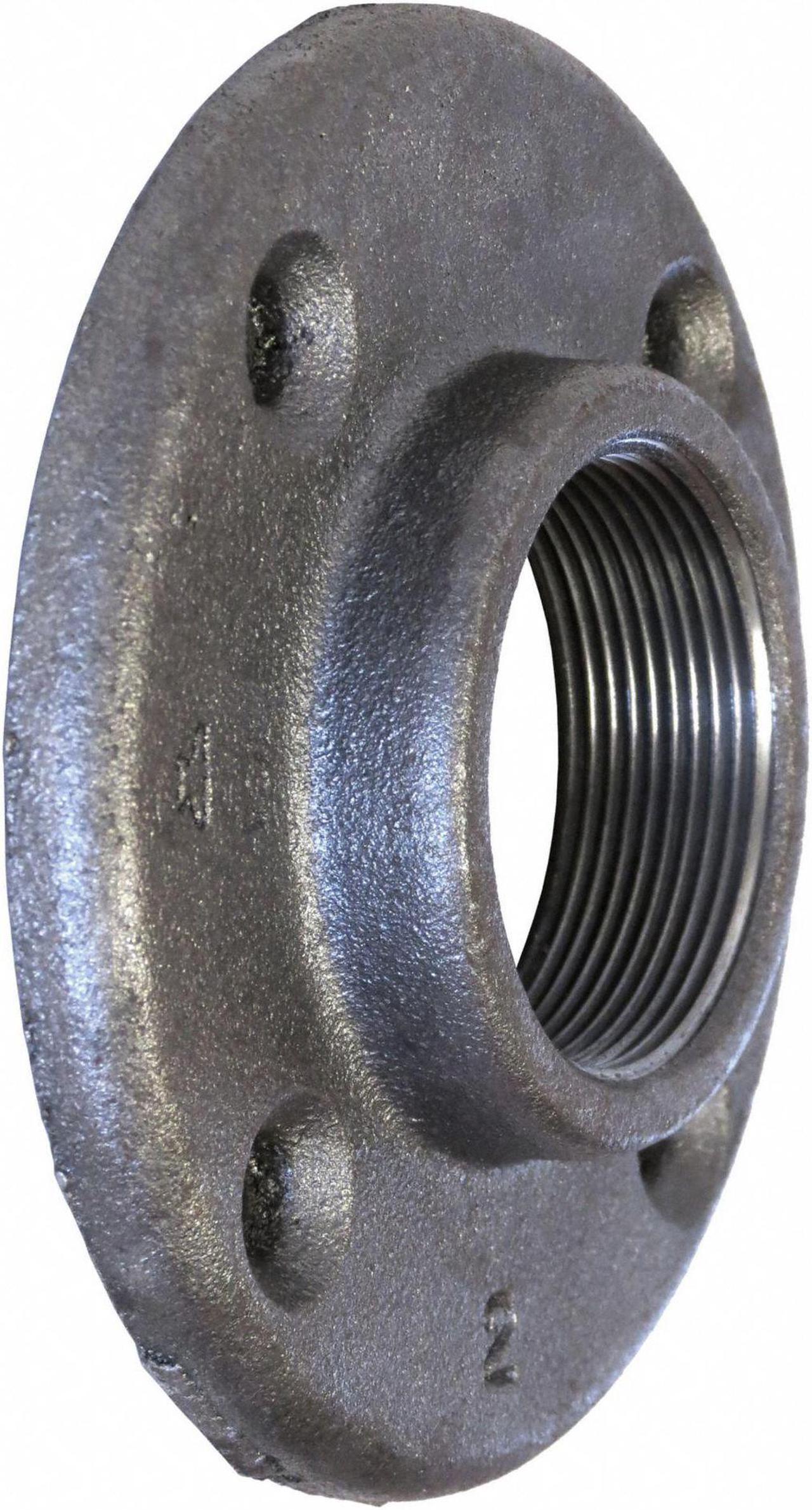 Alt view image 3 of 4 - ANVIL 0310105408 Flange Floor Flange, 1" Pipe, Flanged x FNPT, Malleable Iron,