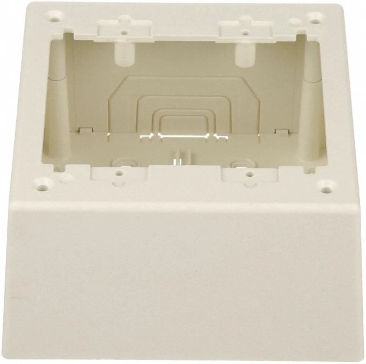 Alt view image 5 of 10 - PANDUIT JBP2DIW Junction Box, Gang, 2 Gang, PVC