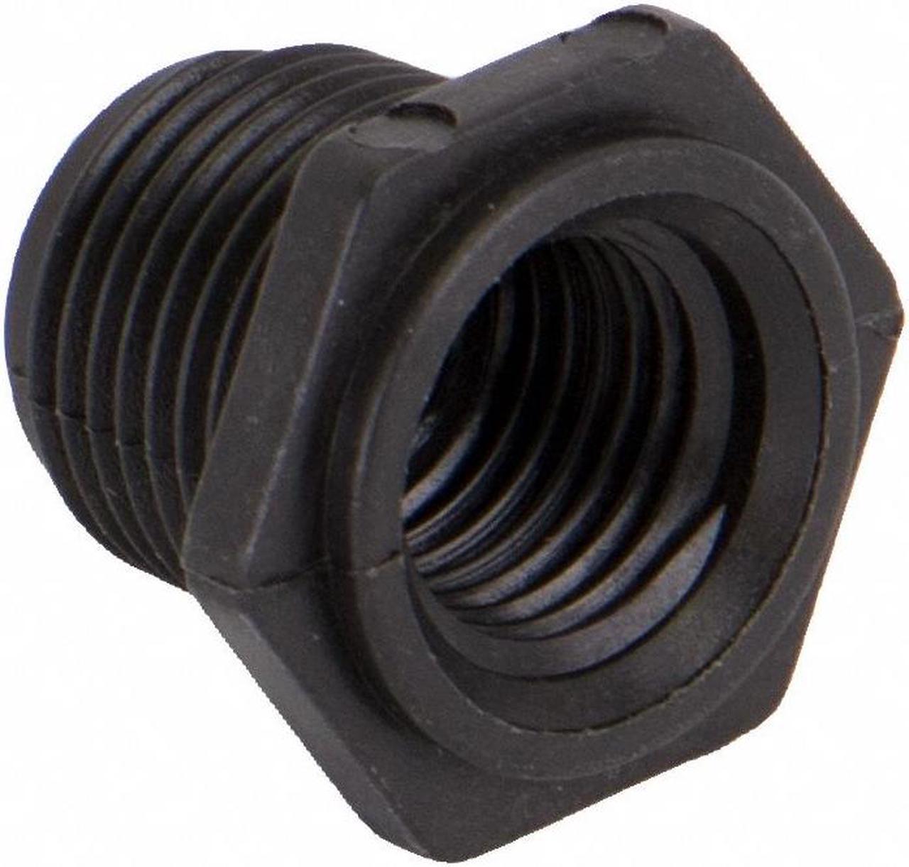 Alt view image 2 of 2 - ZORO SELECT RB038-025 Reducing Bushing, Polypropylene, 3/8" x 1/4", Schedule