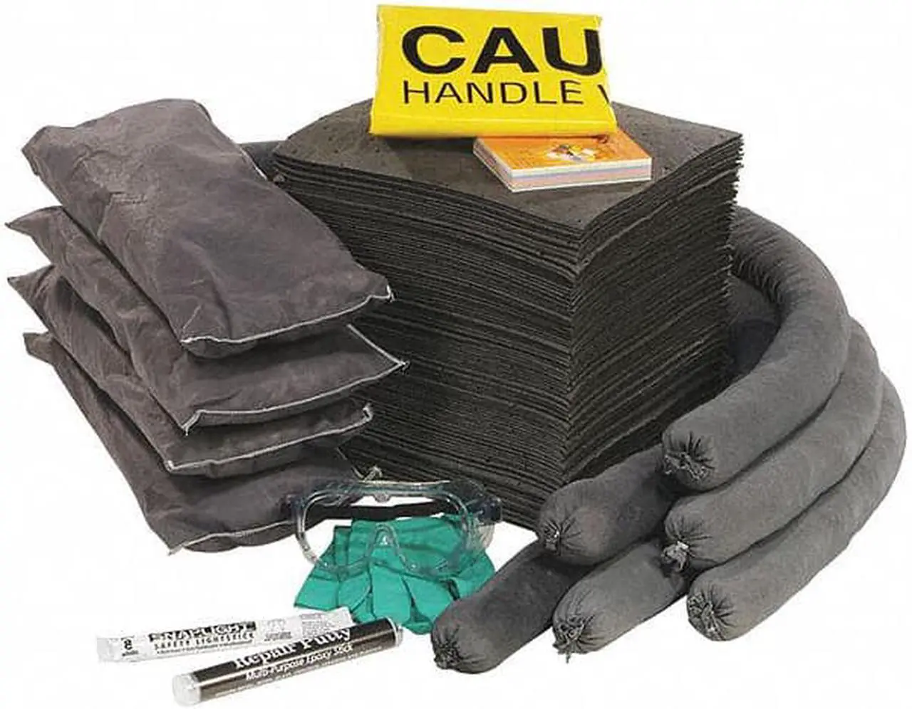 Main image of SPILLTECH RSPKU-KAD Spill Kit Refill, 30 gal Volume Absorbed per Kit, Not