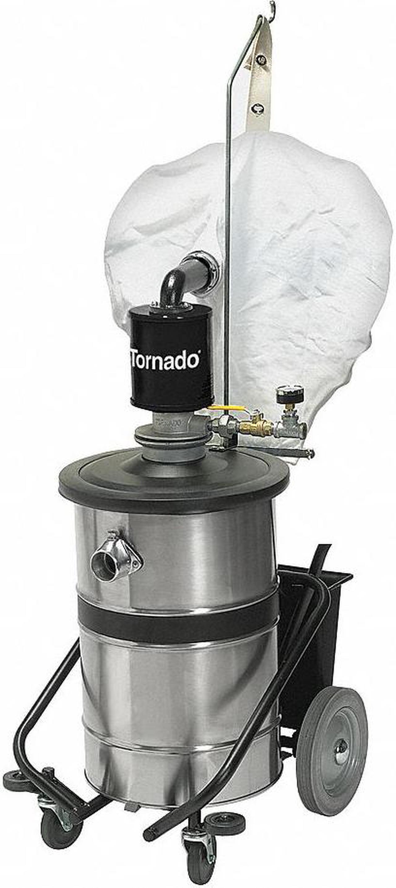 Alt view image 2 of 2 - TORNADO 98697 Drum Vacuum, Standard, 184 cfm