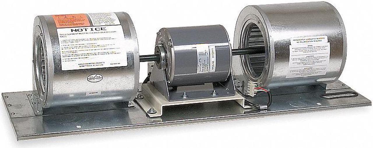 Alt view image 3 of 3 - DAYTON 6E820 Air Curtain Blower,3800 FPM