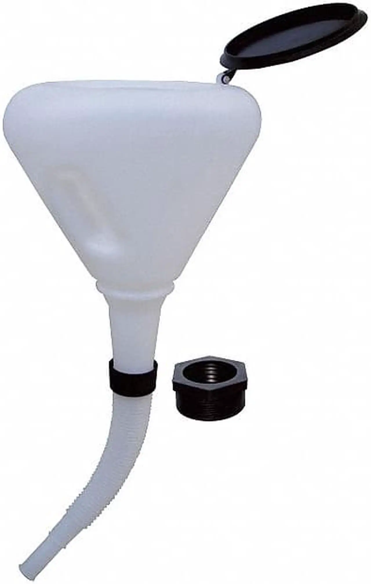 Alt view image 2 of 2 - WESTWARD 5NUE9 Spillproof Funnel w/Drum Bung Attachment