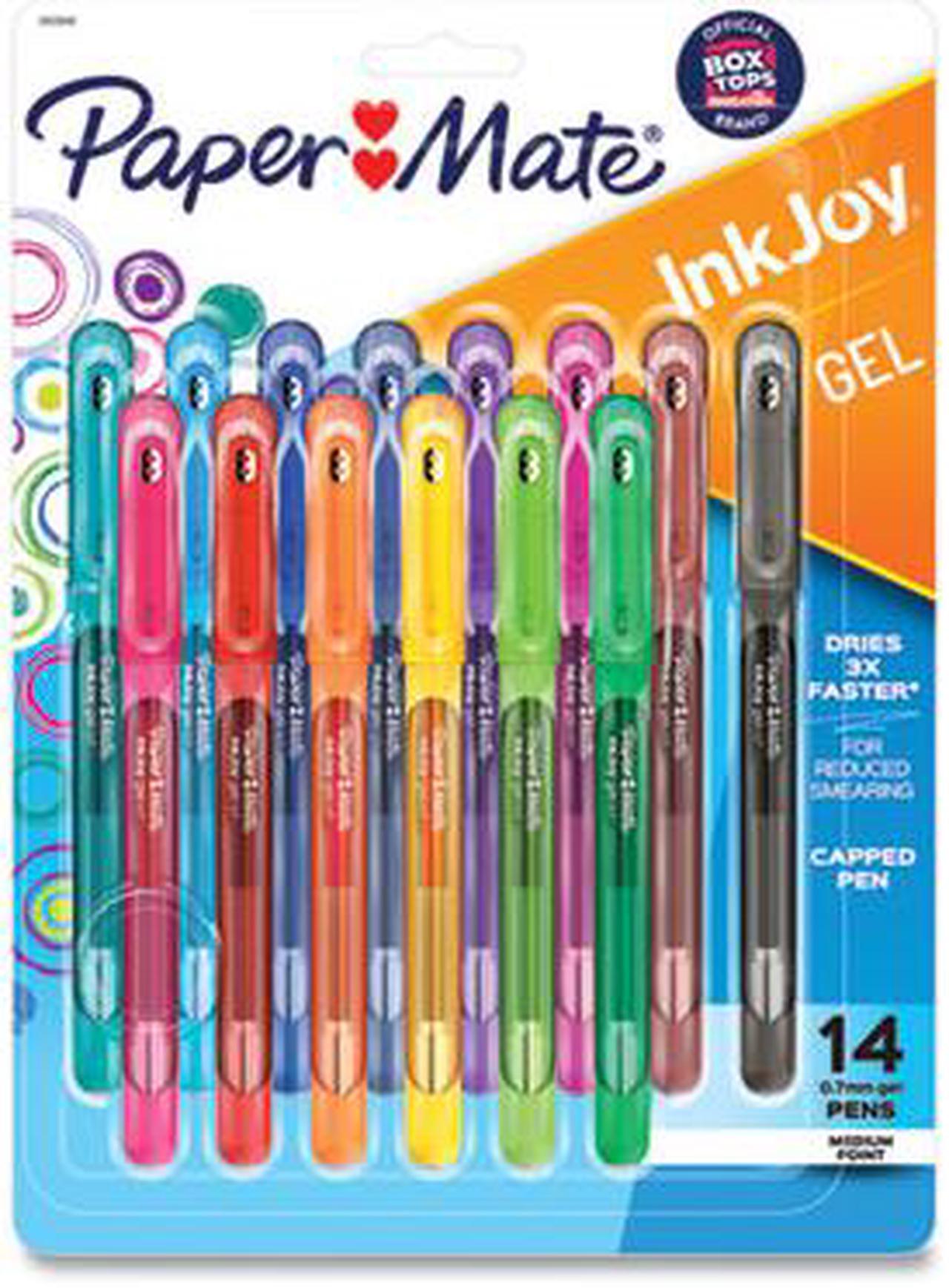 Alt view image 17 of 20 - Paper Mate InkJoy Gel Stick Pen 0.7 mm Medium Assorted Ink 14/Pack 2023009