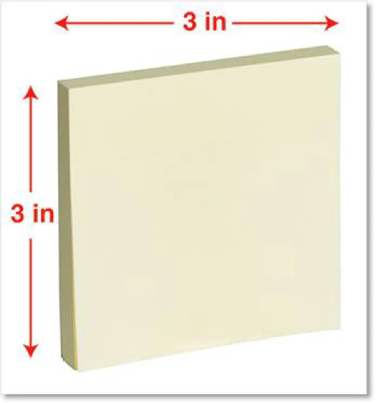 Alt view image 8 of 20 - Universal Self-Stick Note Pads, 3" x 3", Pastel, 90-Sheet, 24/Pack