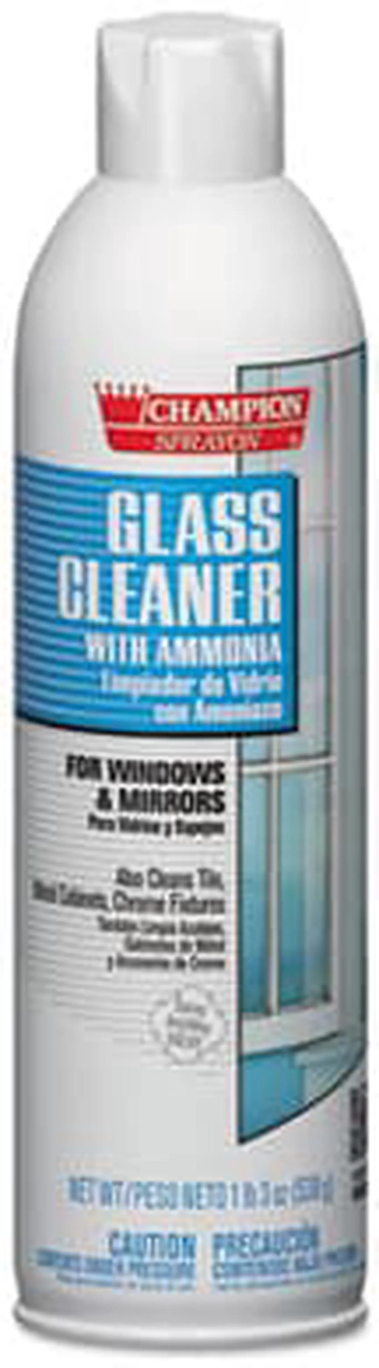Alt view image 4 of 5 - Champion Sprayon Glass Cleaner with Ammonia 19oz Aerosol 12/Carton 5151