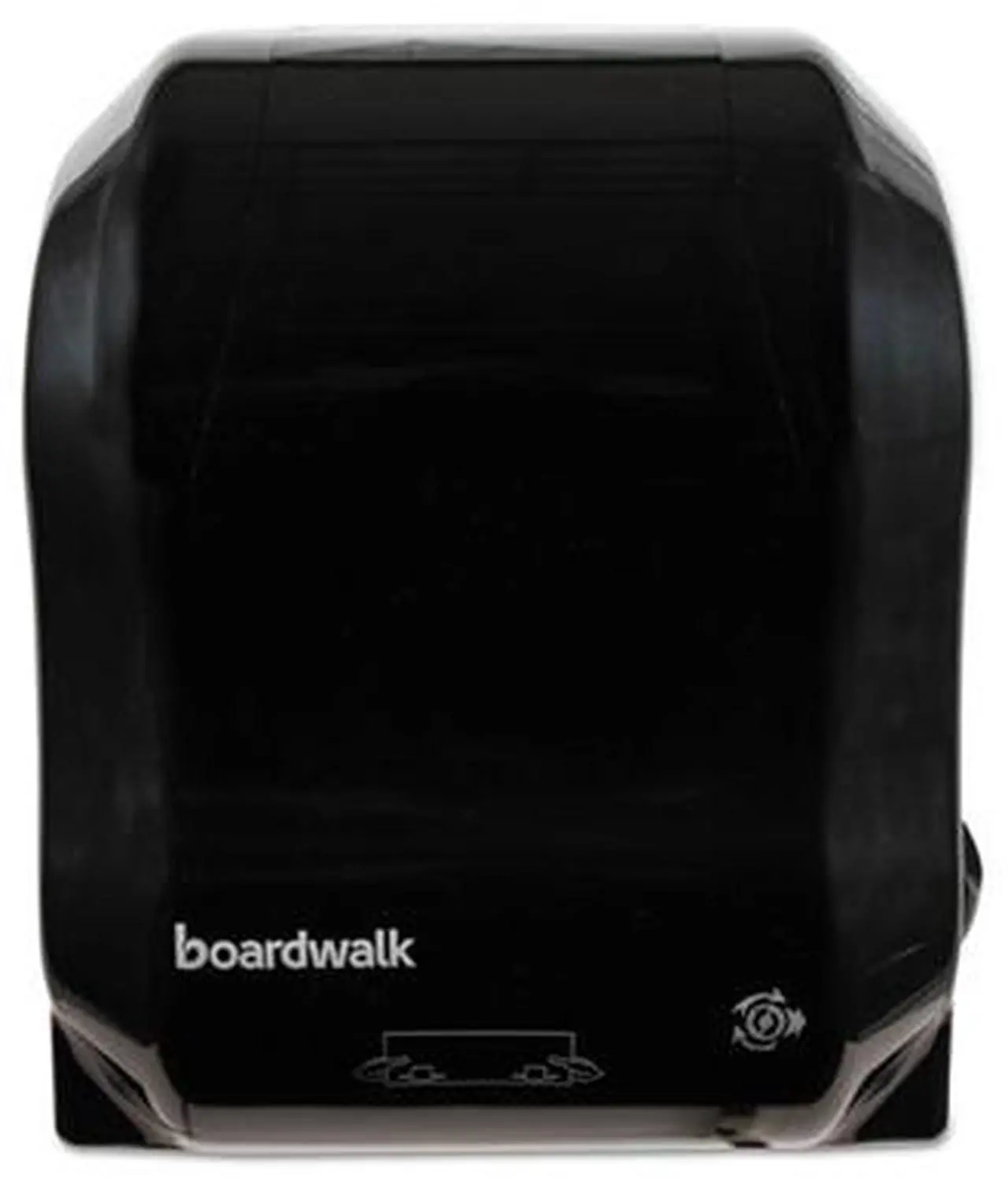 Alt view image 4 of 13 - Boardwalk BWK1501 Xtra Mechanical Towel Dispenser, 16.81" x 12.13" x 9.81" - Black