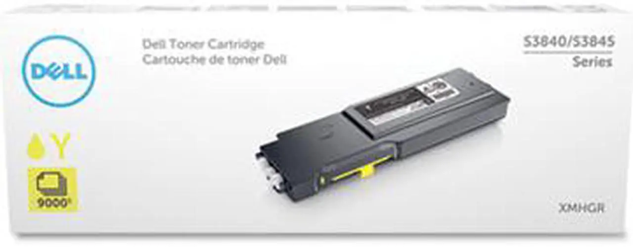 Alt view image 3 of 5 - DELL PRINTER ACCESSORIES XMHGR 9K HI YIELD YELLOW CARTRIDGE