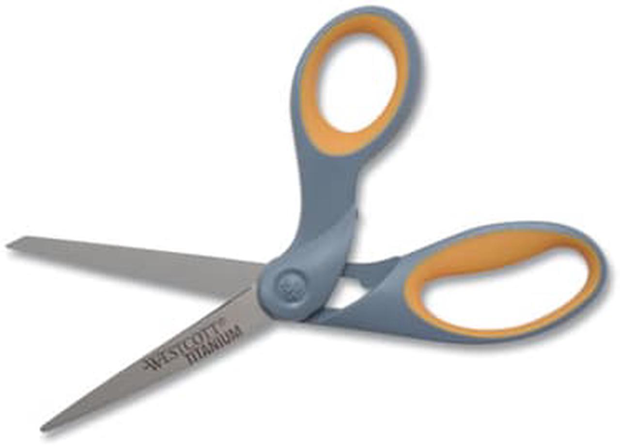 Alt view image 9 of 14 - Westcott Titanium Bonded Scissors 8" Bent 13731